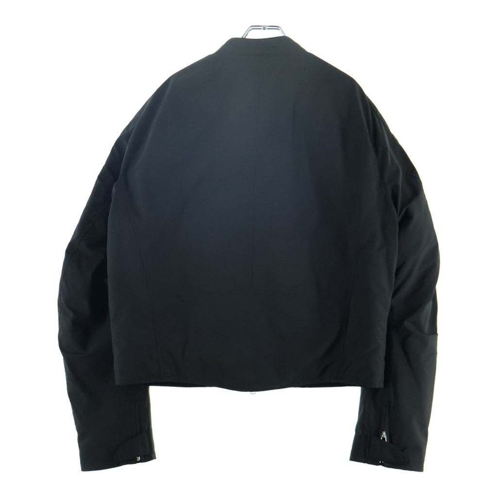NVRFRGT(ネバーフォーゲット) 25AW PADDED MOTORCYCLE JACKET パデッド モーターサイクルジャケット ブラック NF252J05