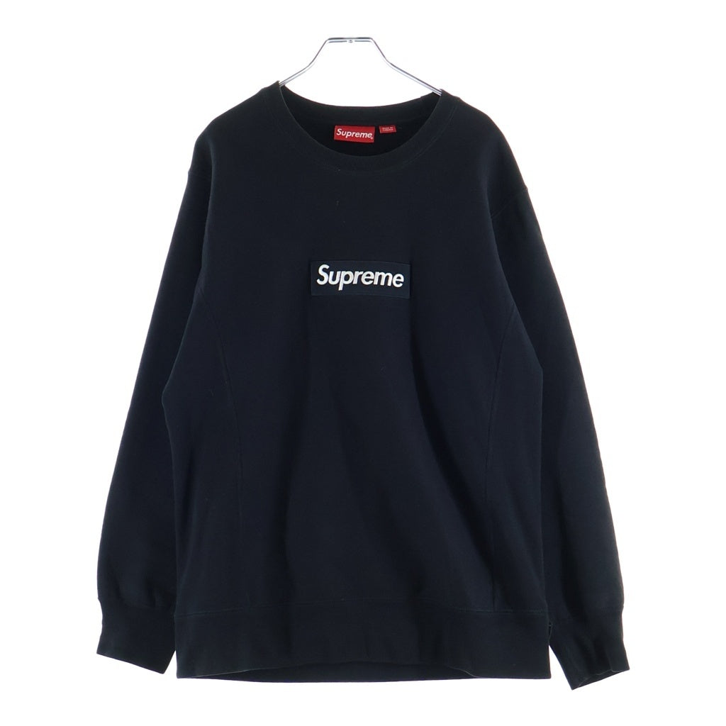 SUPREME(シュプリーム) 18AW Box Logo Crewneck ボックスロゴ クルーネック スウェット トレーナー ブラック