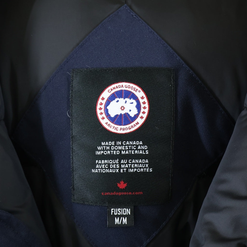CANADA GOOSE(カナダグース) CHATEAU PARKA シャトーパーカー ファーフーデッド ダウンジャケット ネイビー 3426MA