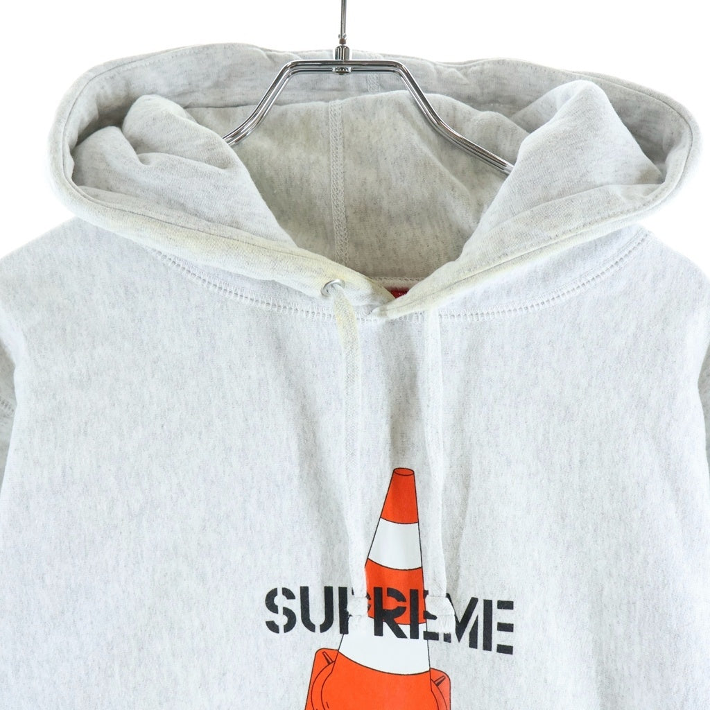 SUPREME(シュプリーム) 19AW Cone Hooded Sweatshirt コーン プルオーバーフーデッドスウェットシャツ パーカー グレー