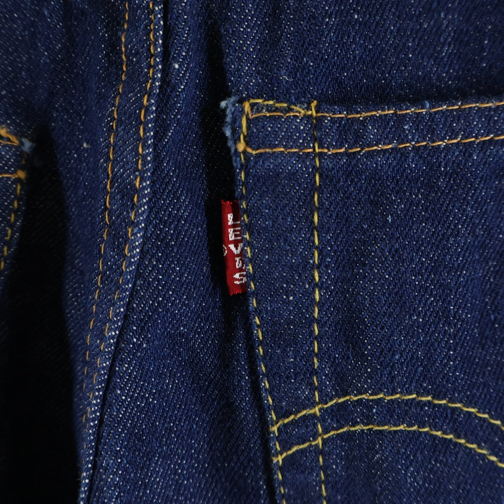 Levi's(リーバイス) 50-60S VINTAGE 701XX ヴィンテージ ビッグE セミオートTALON 隠しリベット ジップフライ デニムパンツ インディゴ レディース