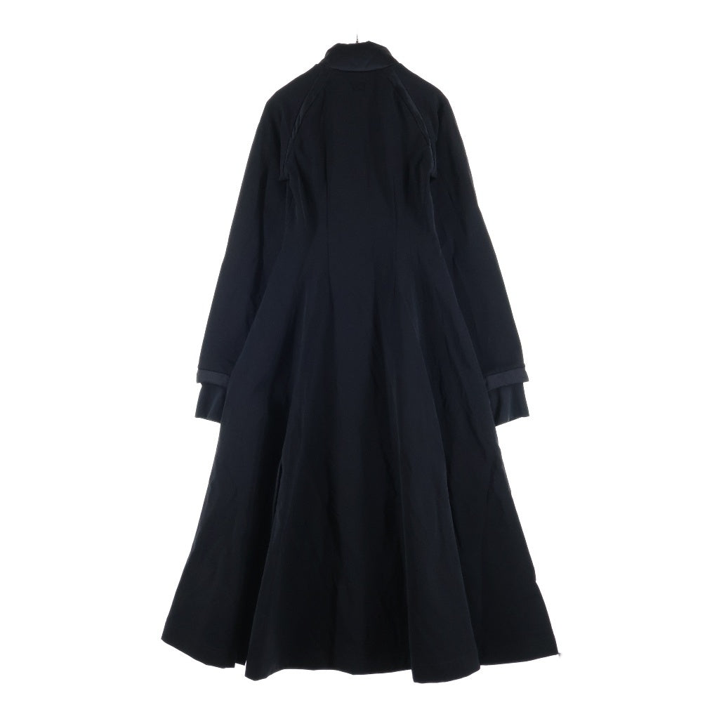 Y-3(ワイスリー) 25AW TRACK DRESS ジップアップ ナイロントラックドレス レディース ブラック JV6749