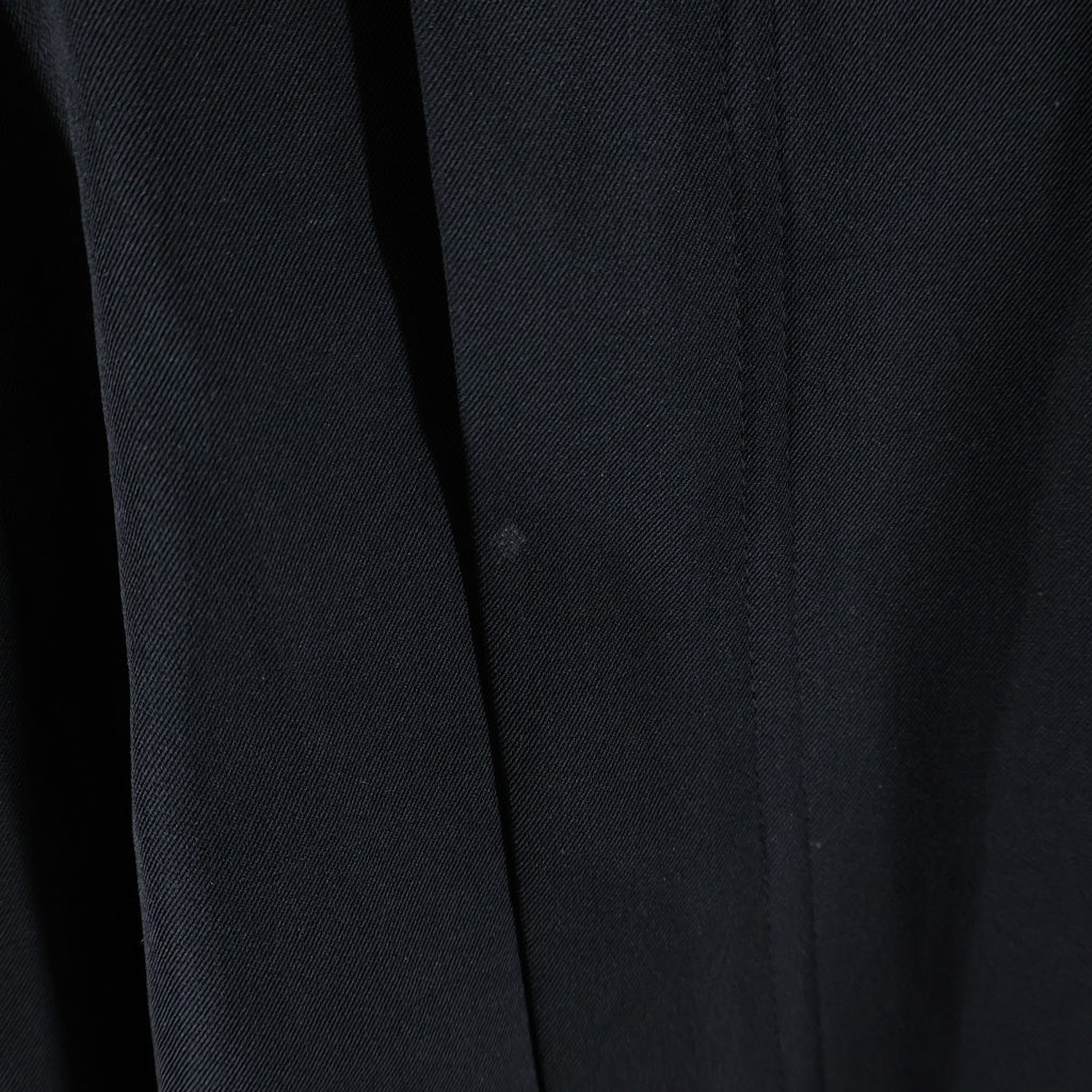 Y-3(ワイスリー) 25AW TRACK DRESS ジップアップ ナイロントラックドレス レディース ブラック JV6749