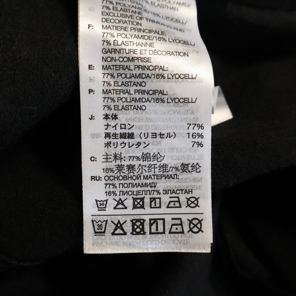Y-3(ワイスリー) 25AW TRACK DRESS ジップアップ ナイロントラックドレス レディース ブラック JV6749