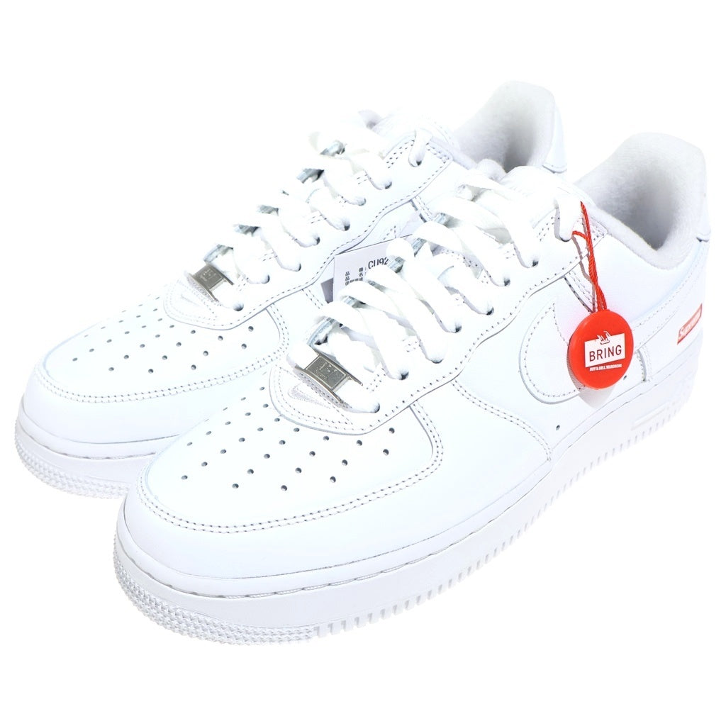 NIKE(ナイキ) ×SUPREME AIR FORCE1 LOW シュプリーム エアフォース1 ローカットスニーカー ホワイト US8/26cm CU9225-100