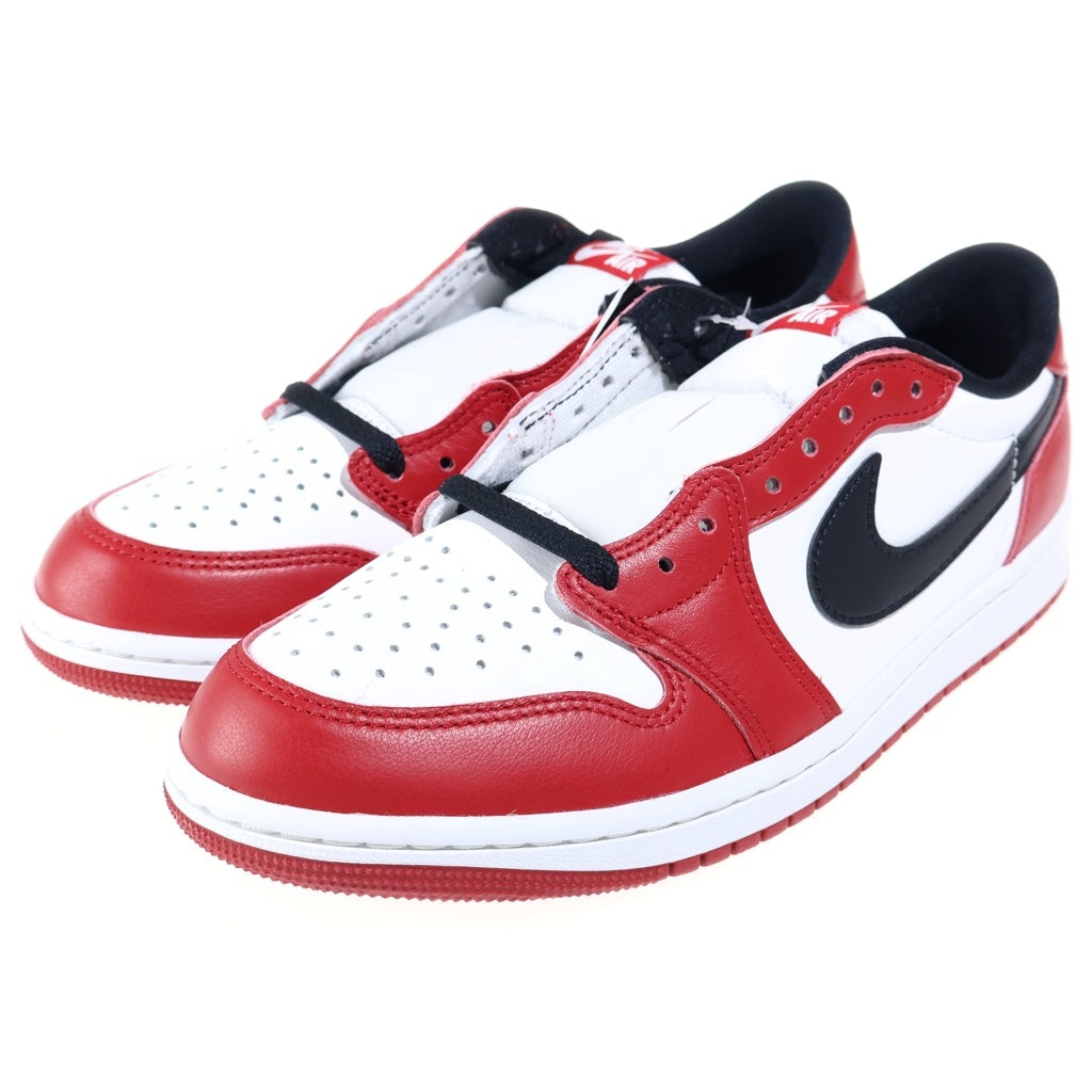 NIKE(ナイキ) AIR JORDAN 1 RETRO LOW OG CHICAGO エアジョーダン レトロ シカゴ ローカットスニーカー レッド/ホワイト US8.5/26.5cm HQ6998-600
