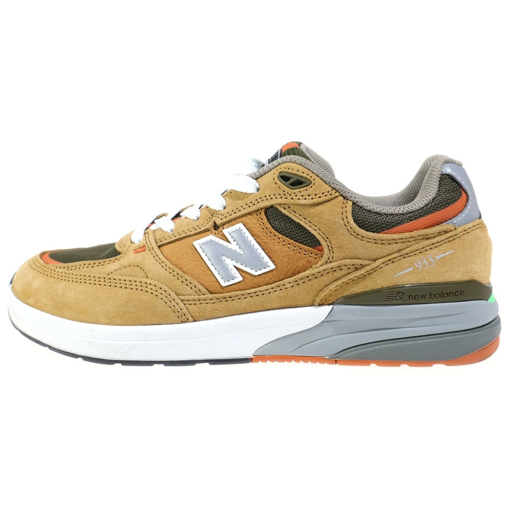 New Balance(ニューバランス) ×ANDREW REYNOLDS アンドリューレイノルズ スウェード ローカットスニーカー ブラウン US9.5/27.5cm NM933MNO