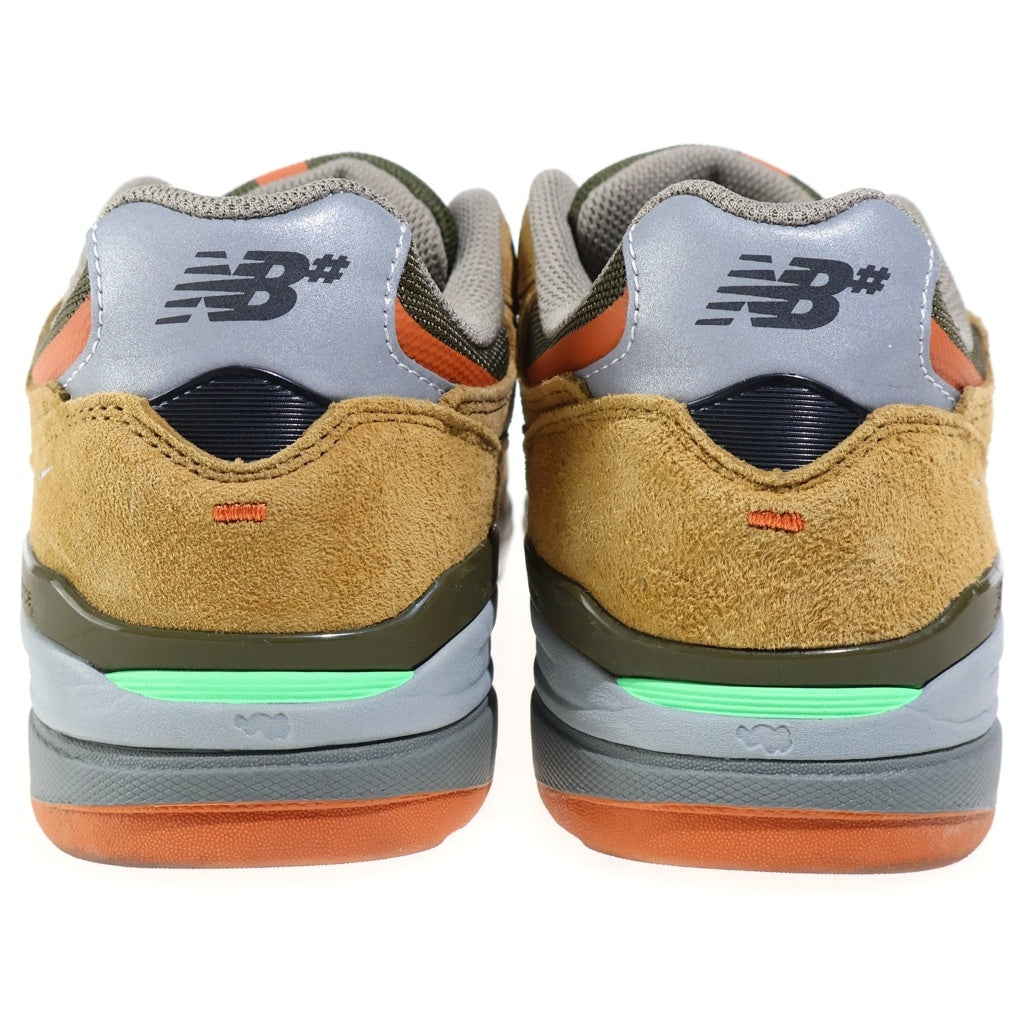 New Balance(ニューバランス) ×ANDREW REYNOLDS アンドリューレイノルズ スウェード ローカットスニーカー ブラウン US9.5/27.5cm NM933MNO