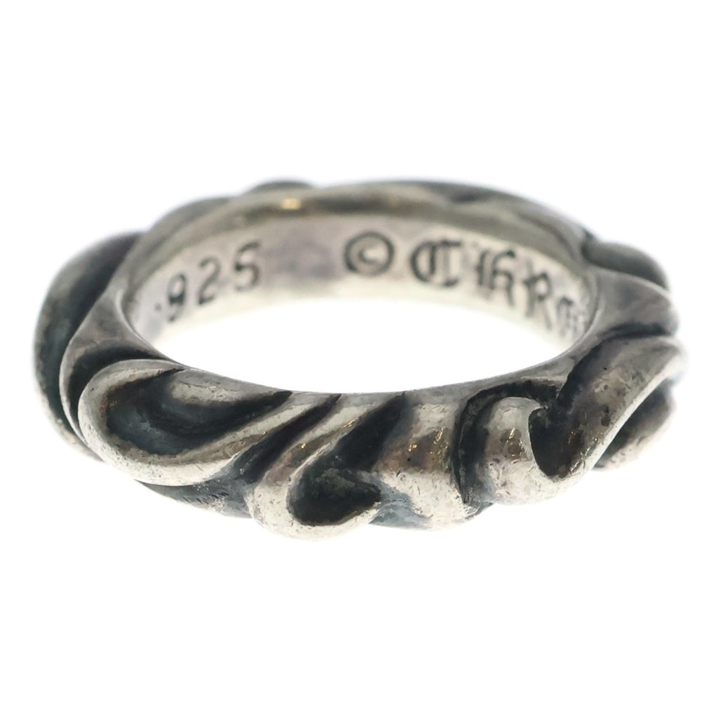 CHROME HEARTS(クロムハーツ) SCRL BAND スクロールバンド リング シルバー BCA351