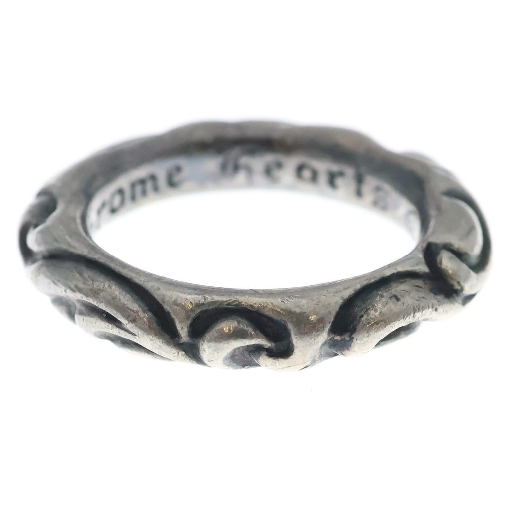 CHROME HEARTS(クロムハーツ) SCRL BAND スクロールバンド リング シルバー BCA351