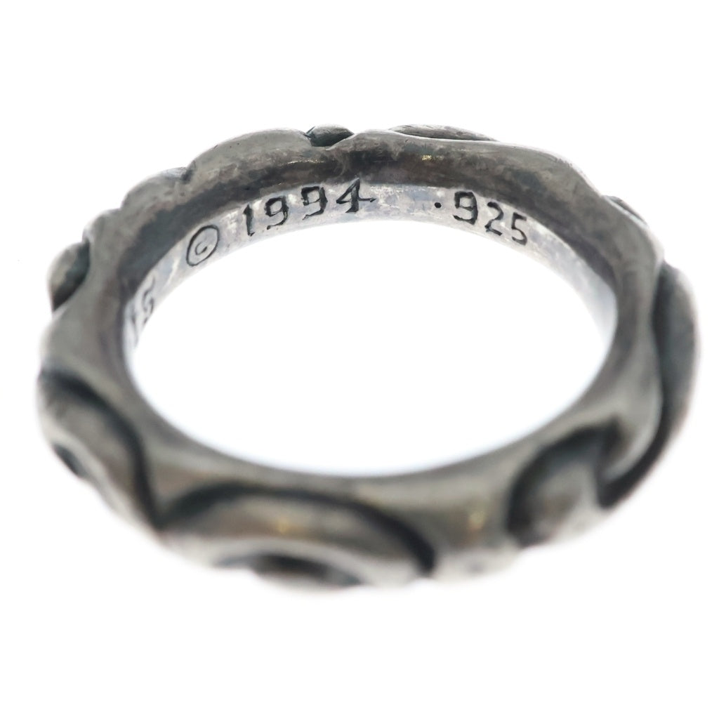 CHROME HEARTS(クロムハーツ) SCRL BAND スクロールバンド リング シルバー BCA351