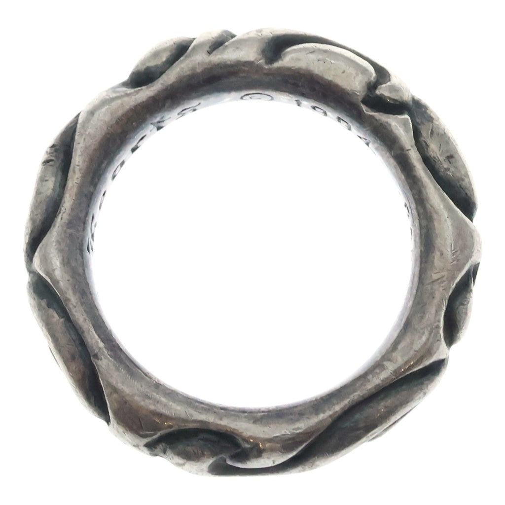 CHROME HEARTS(クロムハーツ) SCRL BAND スクロールバンド リング シルバー BCA351