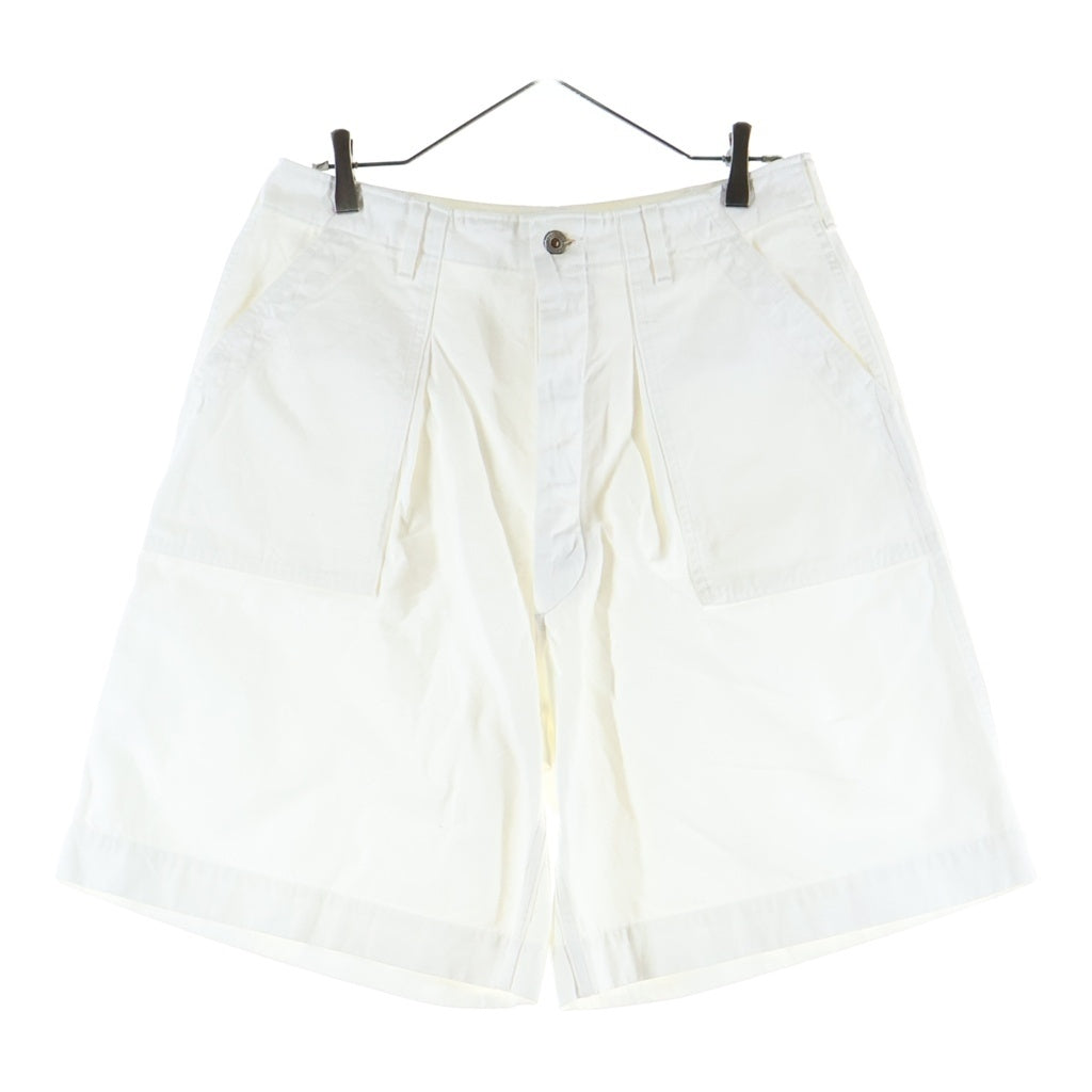 HERILL(ヘリル) 23SS DUCK UTILITY SHORTS ユーテリティ ダック ハーフパンツ ショーツ ホワイト 23-030-HL-8130-1