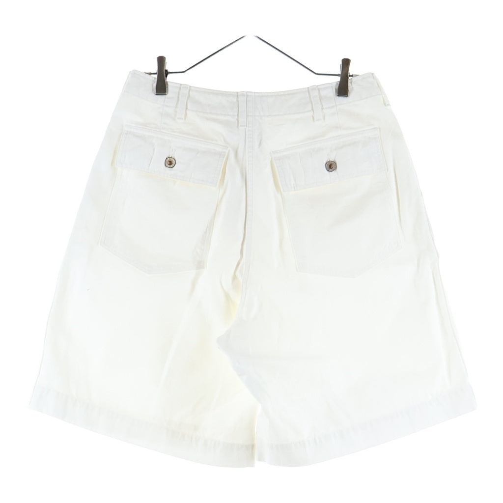 HERILL(ヘリル) 23SS DUCK UTILITY SHORTS ユーテリティ ダック ハーフパンツ ショーツ ホワイト 23-030-HL-8130-1