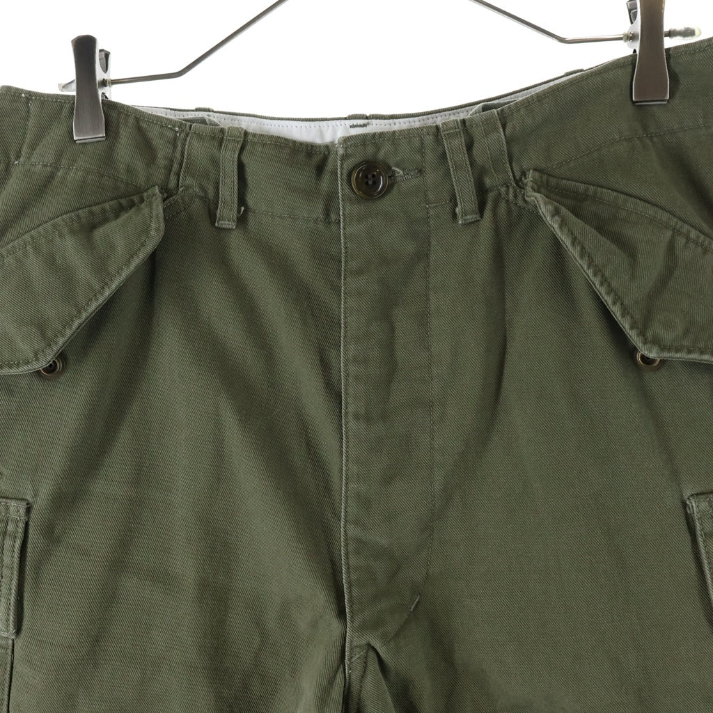 A.PRESSE(アプレッセ) 23SS M-51 SHORTS ミリタリー カーゴショーツ ハーフパンツ カーキ 23SAP-04-01M