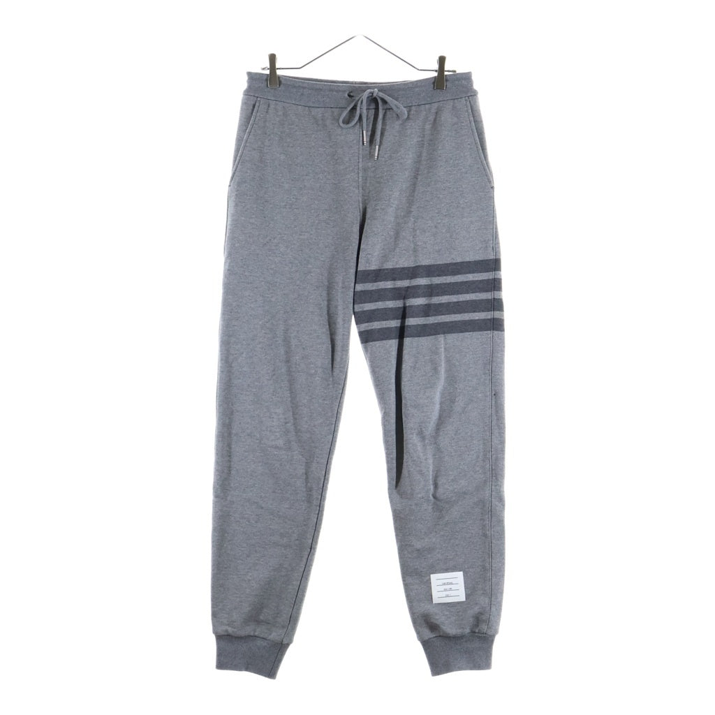 THOM BROWNE(トムブラウン) クラシック ループバック 4BAR スウェットパンツ グレー MJQ008A-06910-035