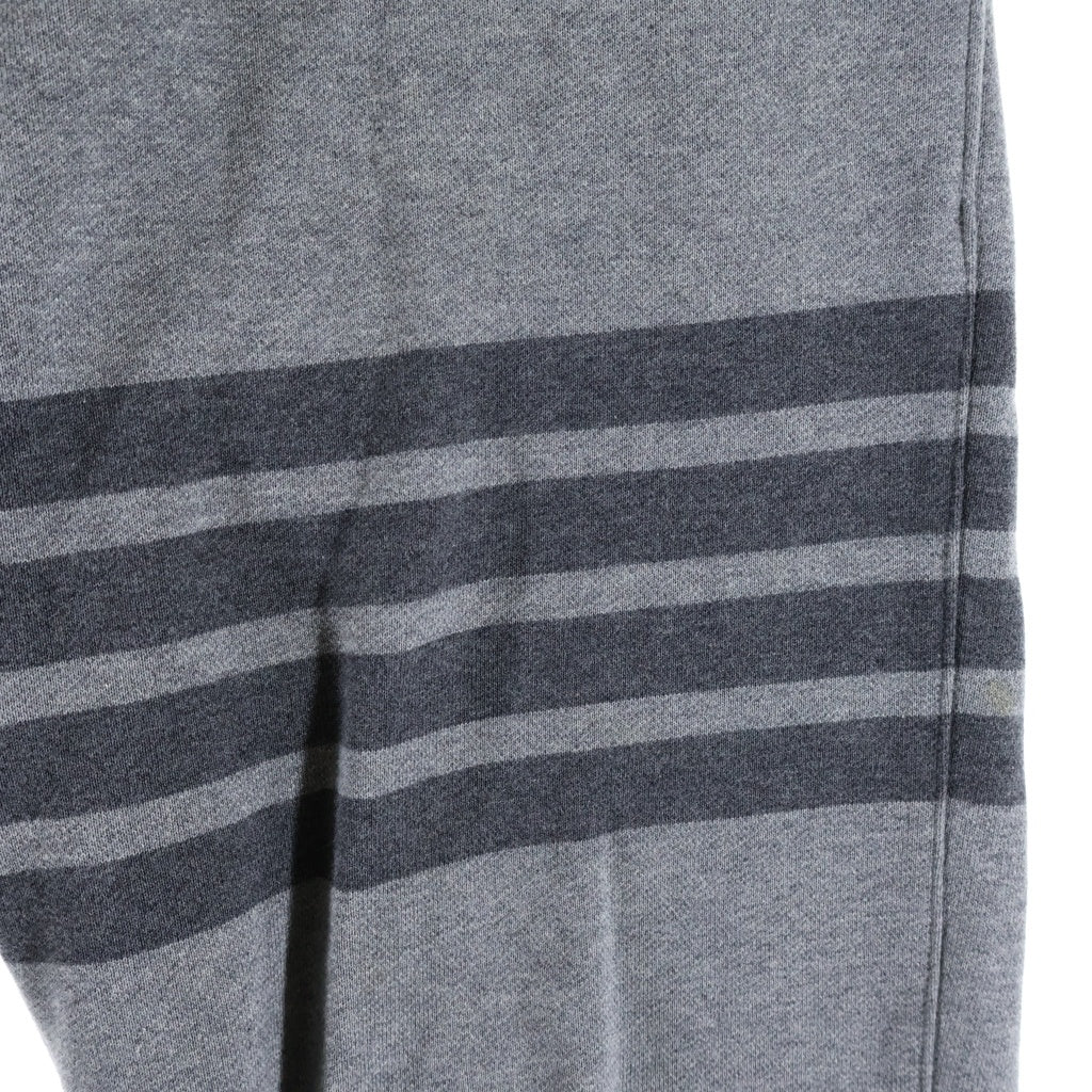 THOM BROWNE(トムブラウン) クラシック ループバック 4BAR スウェットパンツ グレー MJQ008A-06910-035
