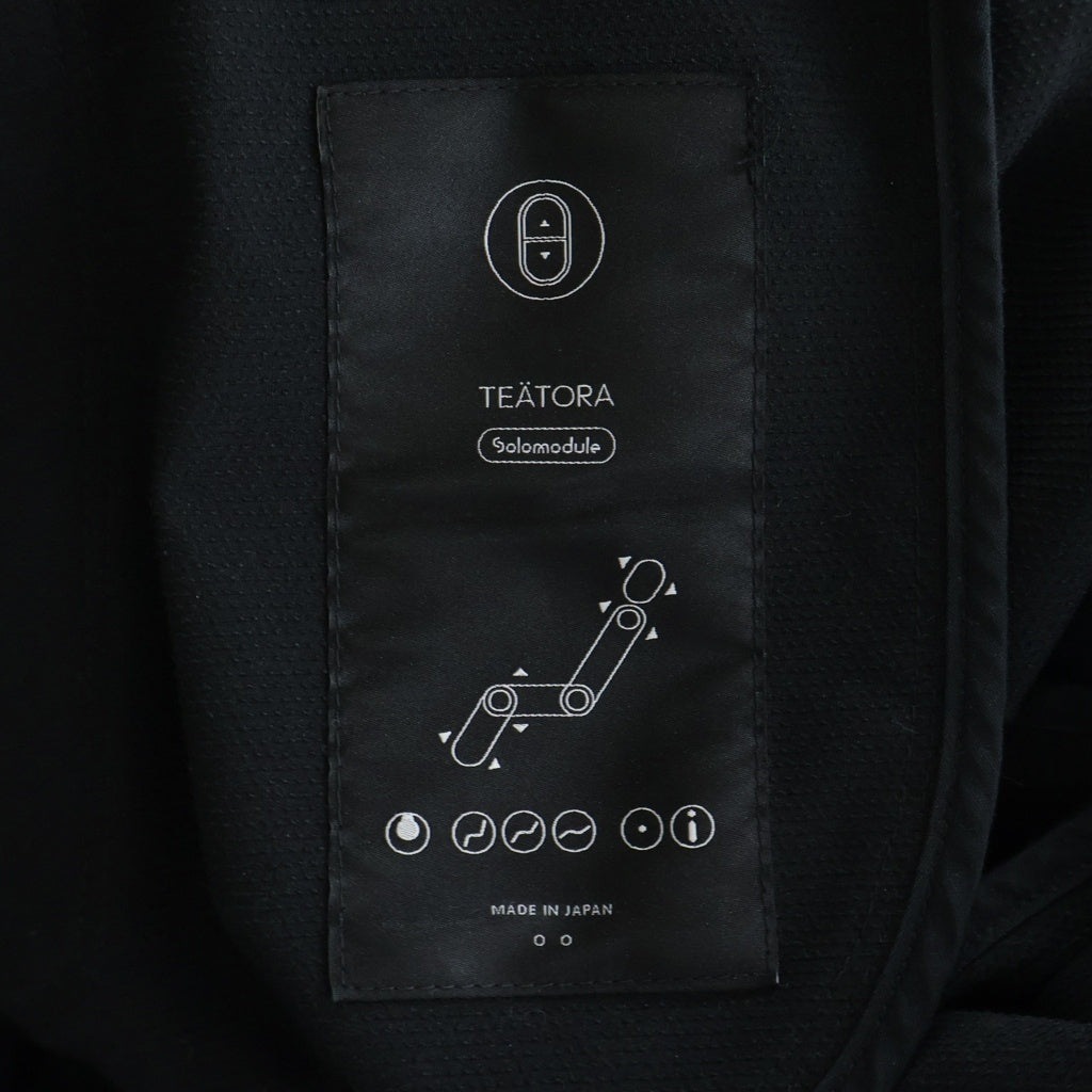 TEATORA(テアトラ) WALLET PANTS RESORT SOLOMODULE リゾート ソロモジュール ウォレット イージーパンツ ブラック tt-004R-SM