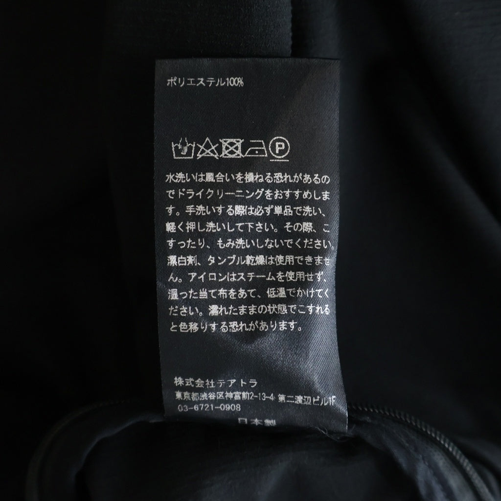 TEATORA(テアトラ) WALLET PANTS RESORT SOLOMODULE リゾート ソロモジュール ウォレット イージーパンツ ブラック tt-004R-SM