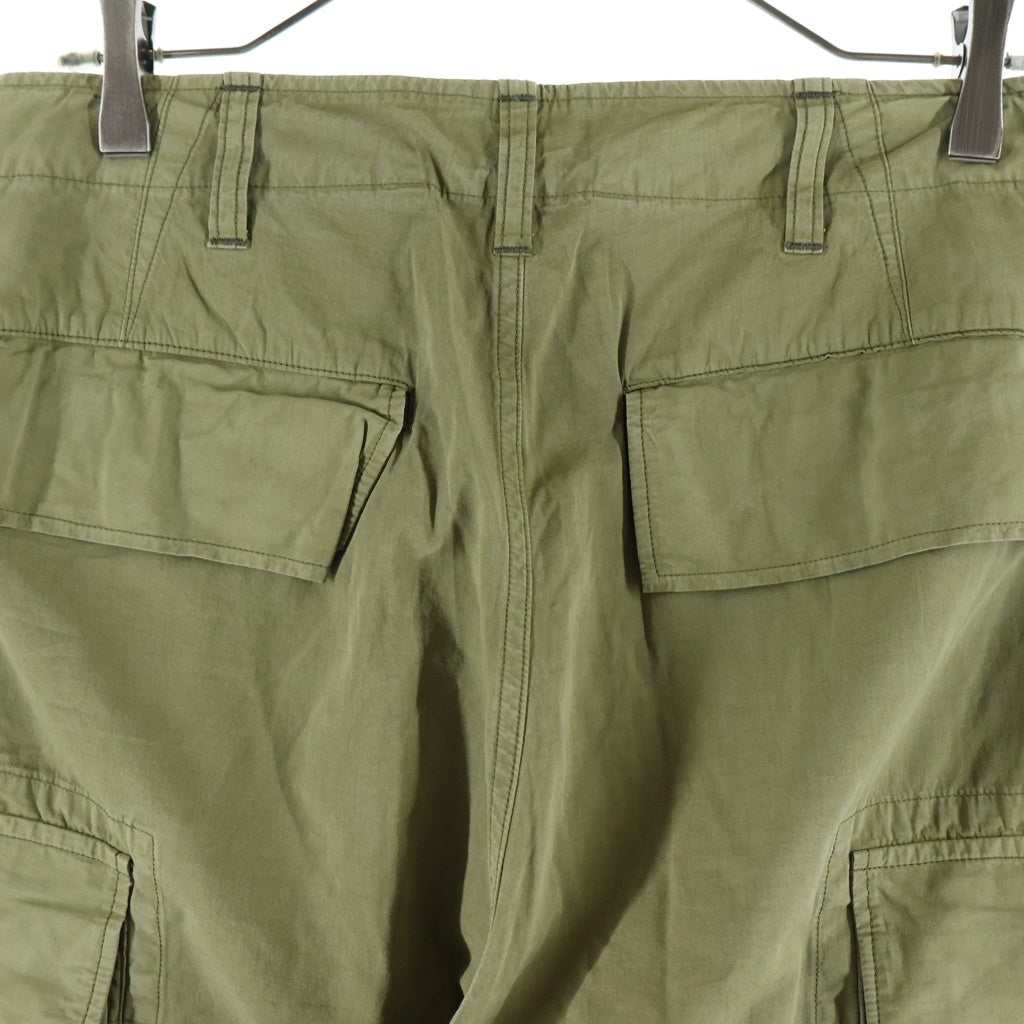 HERILL(ヘリル) 23SS RIPSTOP JUNGLE FATIGUEPANTS リップストップ ジャングルファティーグ カーゴパンツ カーキ 23-030-HL-8120-1