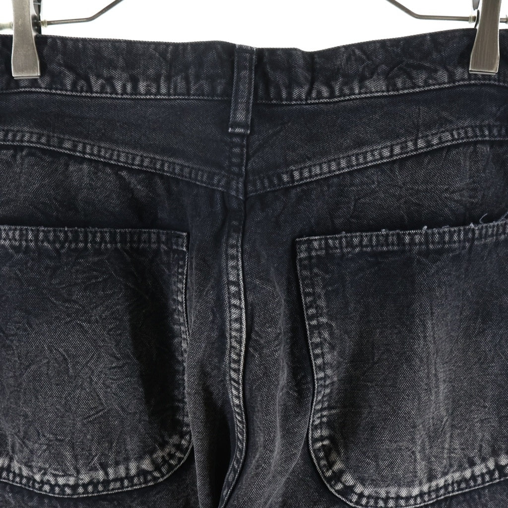 HERILL(ヘリル) 25AW DUCK PAINTER PANTS ダック ペインターパンツ ブラック 25-030-HL-8160-30
