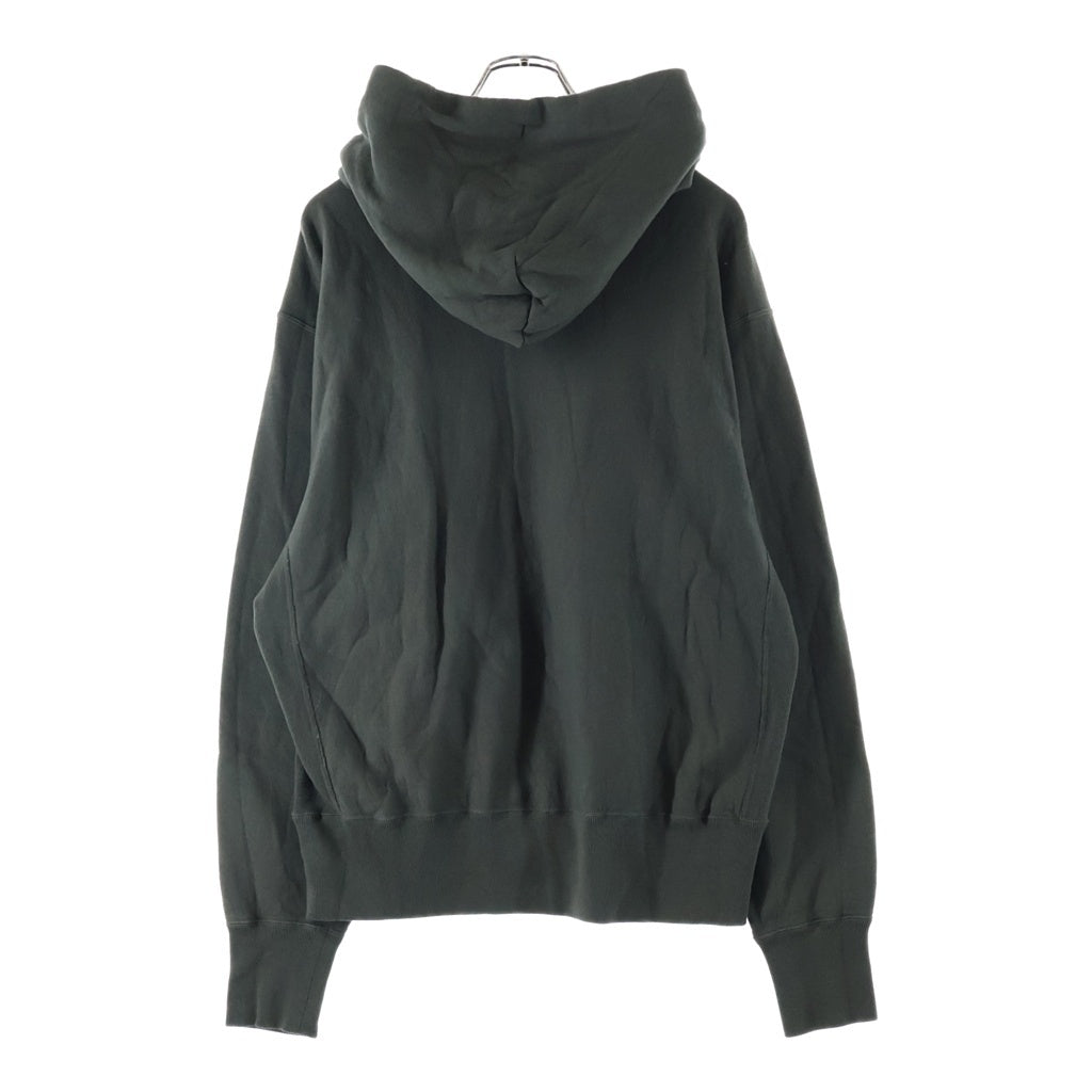 KAPTAIN SUNSHINE(キャプテンサンシャイン) 25AW FRONT ZIPPER HOODY フロント ジップアップスウェットパーカー カーキ KS25FCS05