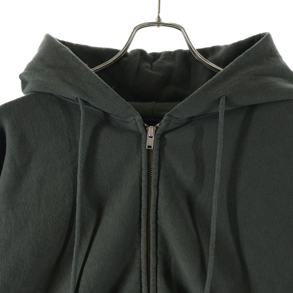 KAPTAIN SUNSHINE(キャプテンサンシャイン) 25AW FRONT ZIPPER HOODY フロント ジップアップスウェットパーカー カーキ KS25FCS05