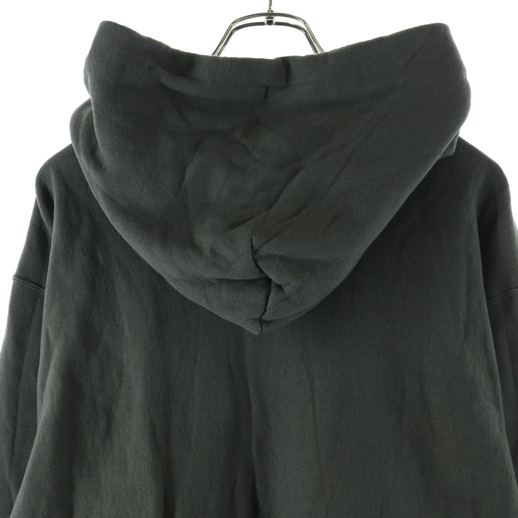 KAPTAIN SUNSHINE(キャプテンサンシャイン) 25AW FRONT ZIPPER HOODY フロント ジップアップスウェットパーカー カーキ KS25FCS05