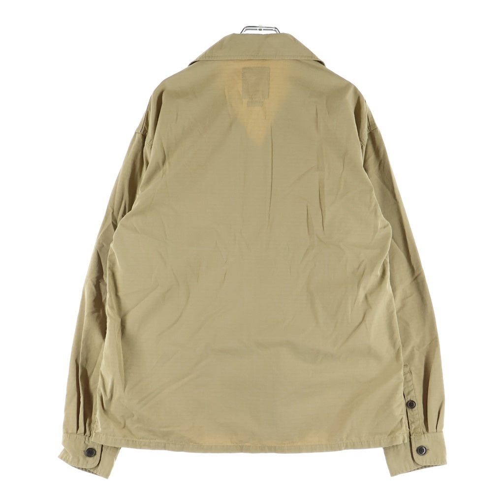 VISVIM(ヴィスヴィム) 20SS DOMAINE SHIRT L/S ドメイン ナイロン混 シャツジャケット ベージュ 0120105011013