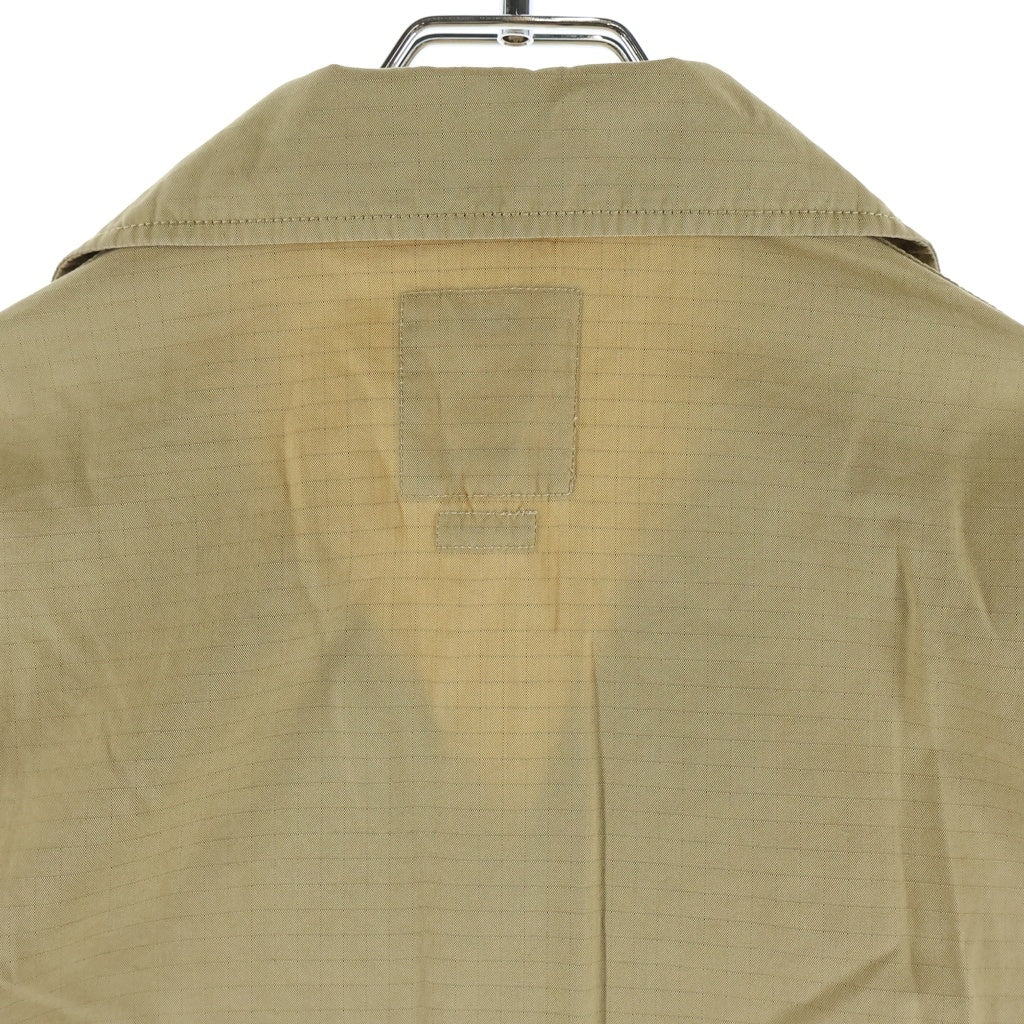 VISVIM(ヴィスヴィム) 20SS DOMAINE SHIRT L/S ドメイン ナイロン混 シャツジャケット ベージュ 0120105011013
