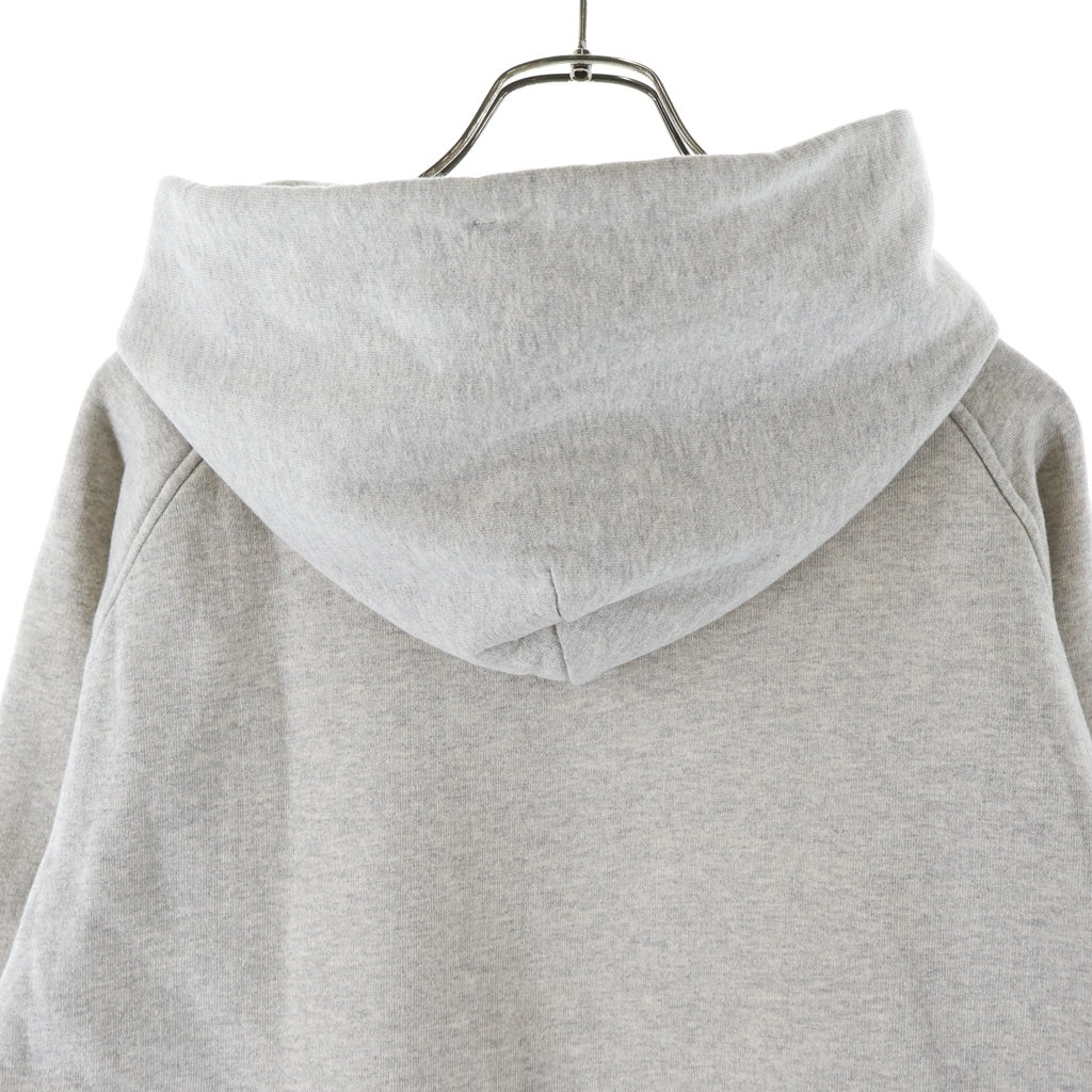 COMOLI(コモリ) 21AW コットン吊裏毛 プルオーバースウェットパーカー フーディー グレー U03-05002