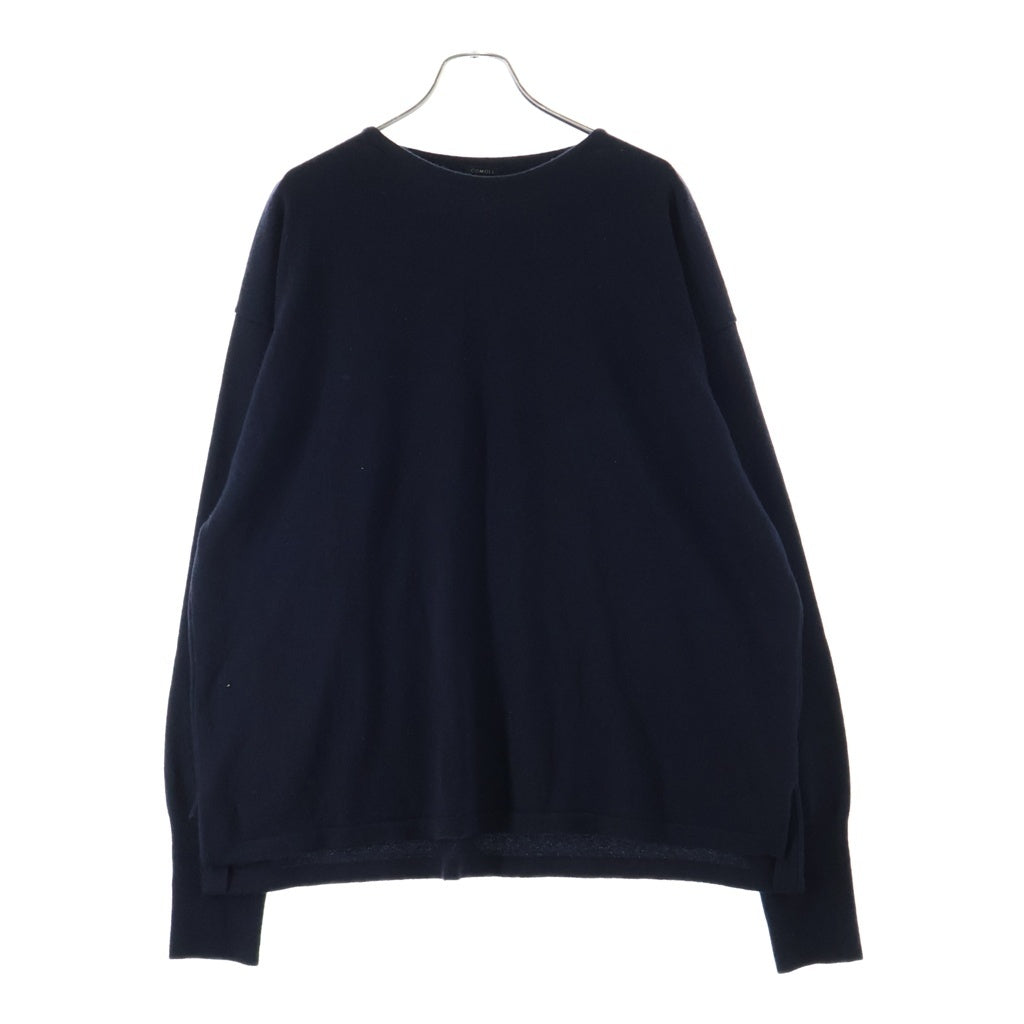 COMOLI(コモリ) 24AW CASHMERE COMOLI KNIT カシミヤ コモリ ニット セーター ネイビー A03-06012