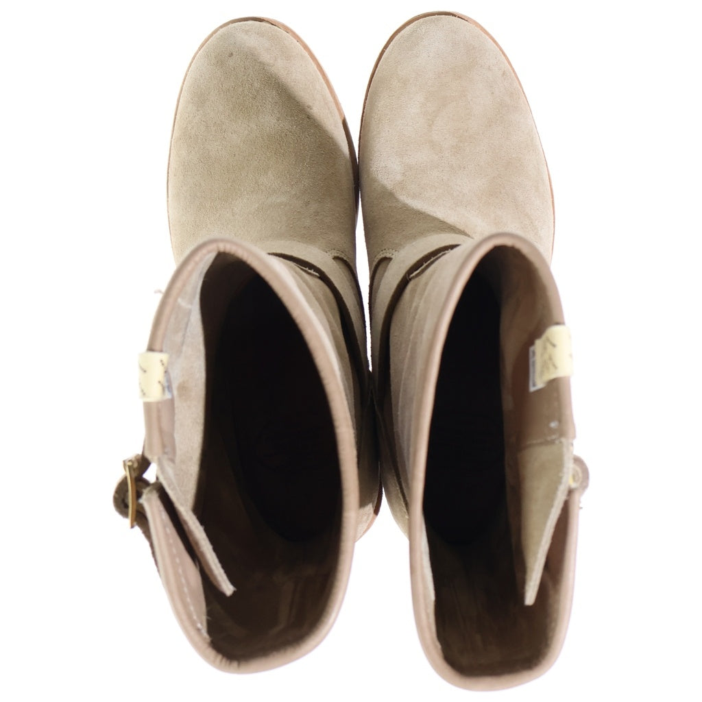 VISVIM(ヴィスヴィム) 20SS T.W.O.-FOLK SUEDE スエードレザー エンジニアブーツ ベージュ 0120102002007