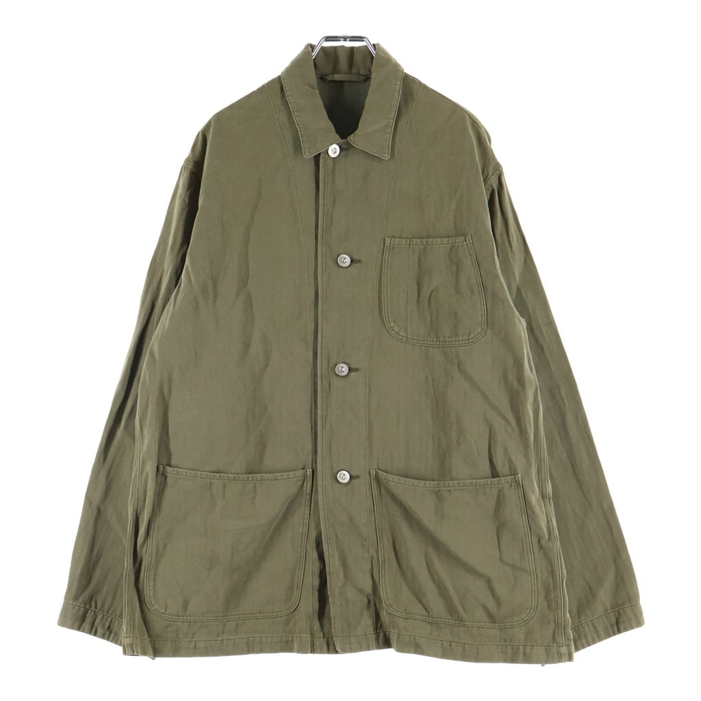 MAATEE&SONS(マーティーアンドサンズ) ドゥルン47 ミリタリーサンプリング カバーオール ジャケット カーキ MT5103-0912