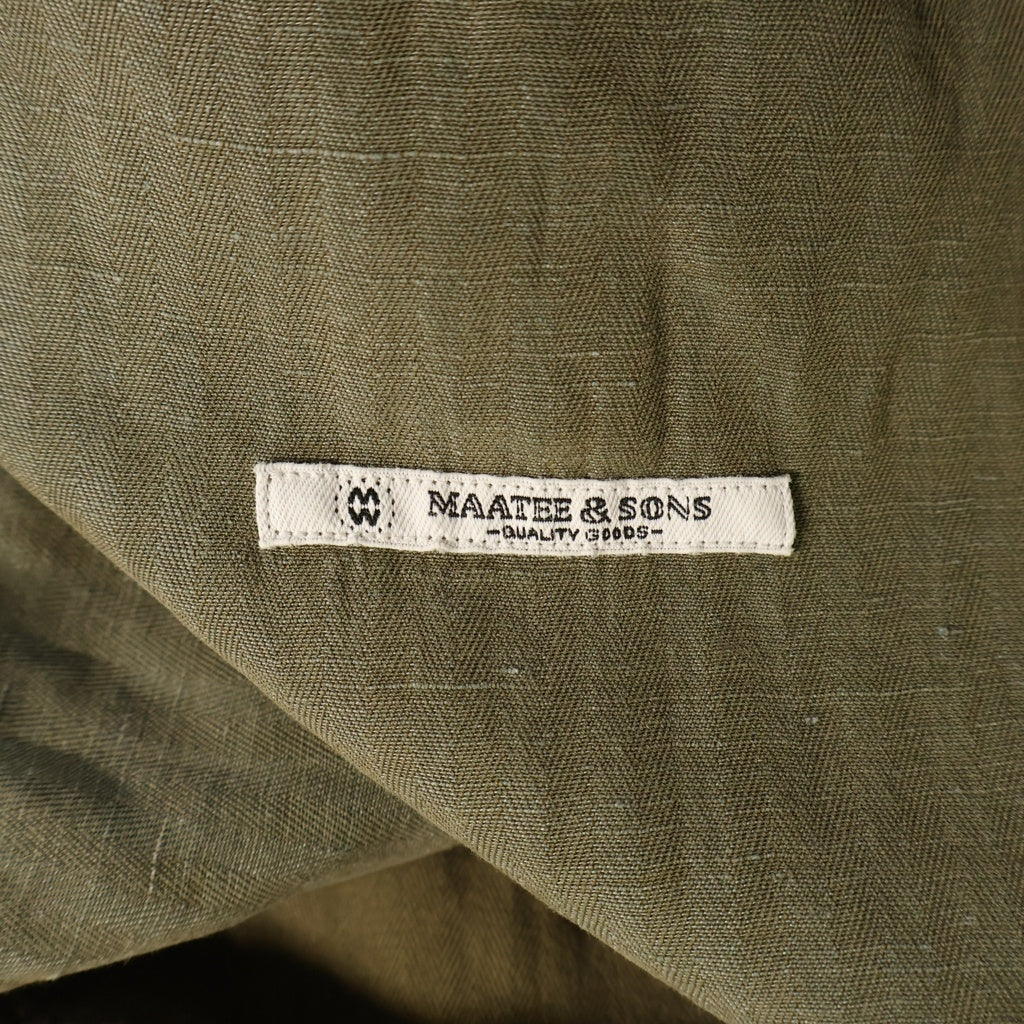 MAATEE&SONS(マーティーアンドサンズ) ドゥルン47 ミリタリーサンプリング カバーオール ジャケット カーキ MT5103-0912