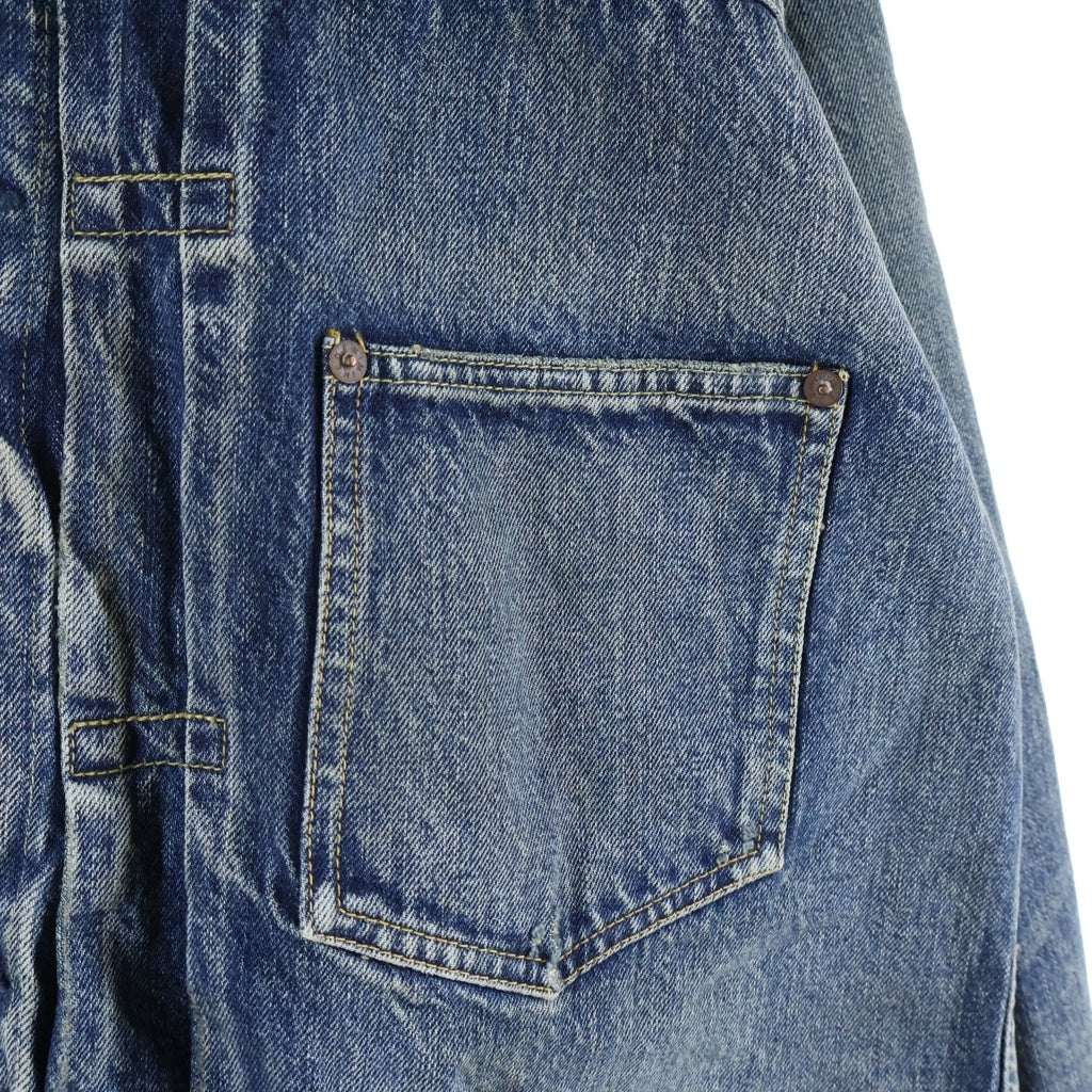 MINEDENIM(マインデニム) 25SS BF-GJKT USD 大戦モデル 1st Tバック サンプリング シンチバック付き デニムジャケット インディゴ 2503-8006-85-022