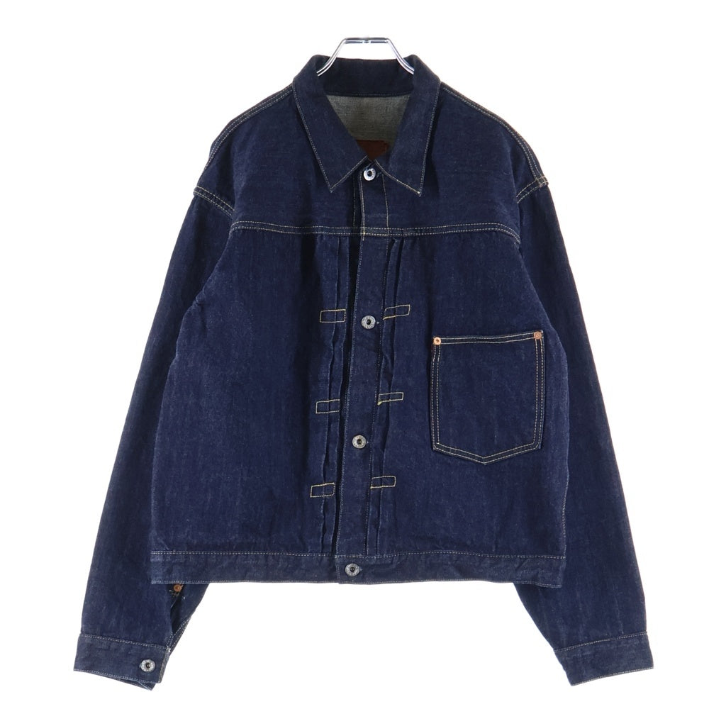 TCB JEANS(ティーシービー ジーンズ) 大戦モデル 1st ファースト サンプリング Tバック シンチバック付きデニムジャケット インディゴ