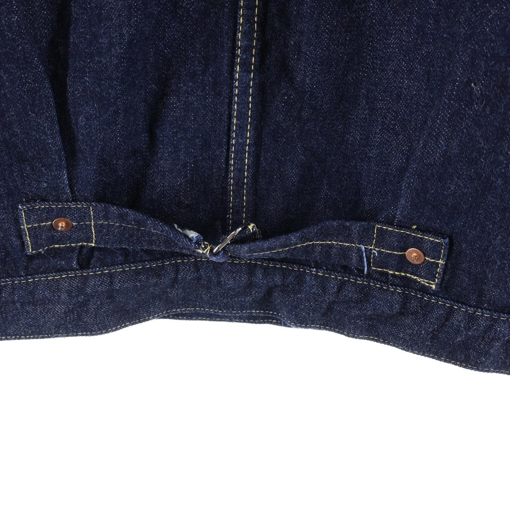 TCB JEANS(ティーシービー ジーンズ) 大戦モデル 1st ファースト サンプリング Tバック シンチバック付きデニムジャケット インディゴ