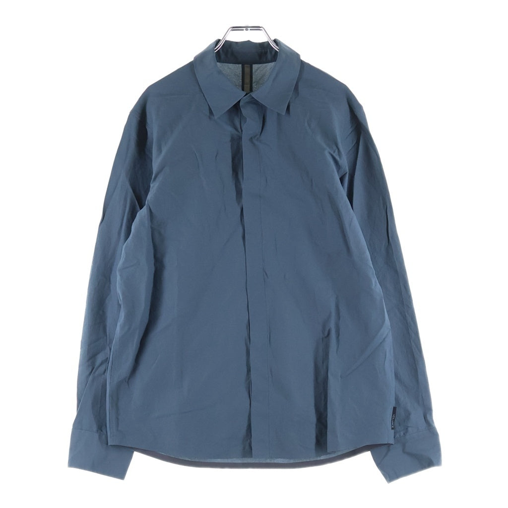 ARC'TERYX(アークテリクス) 26AW STEMA LS SHIRT ステマ ロングスリーブ ナイロンシャツ グリーン X000010591