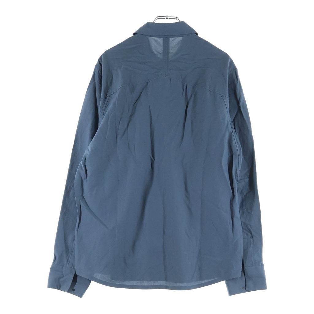 ARC'TERYX(アークテリクス) 26AW STEMA LS SHIRT ステマ ロングスリーブ ナイロンシャツ グリーン X000010591