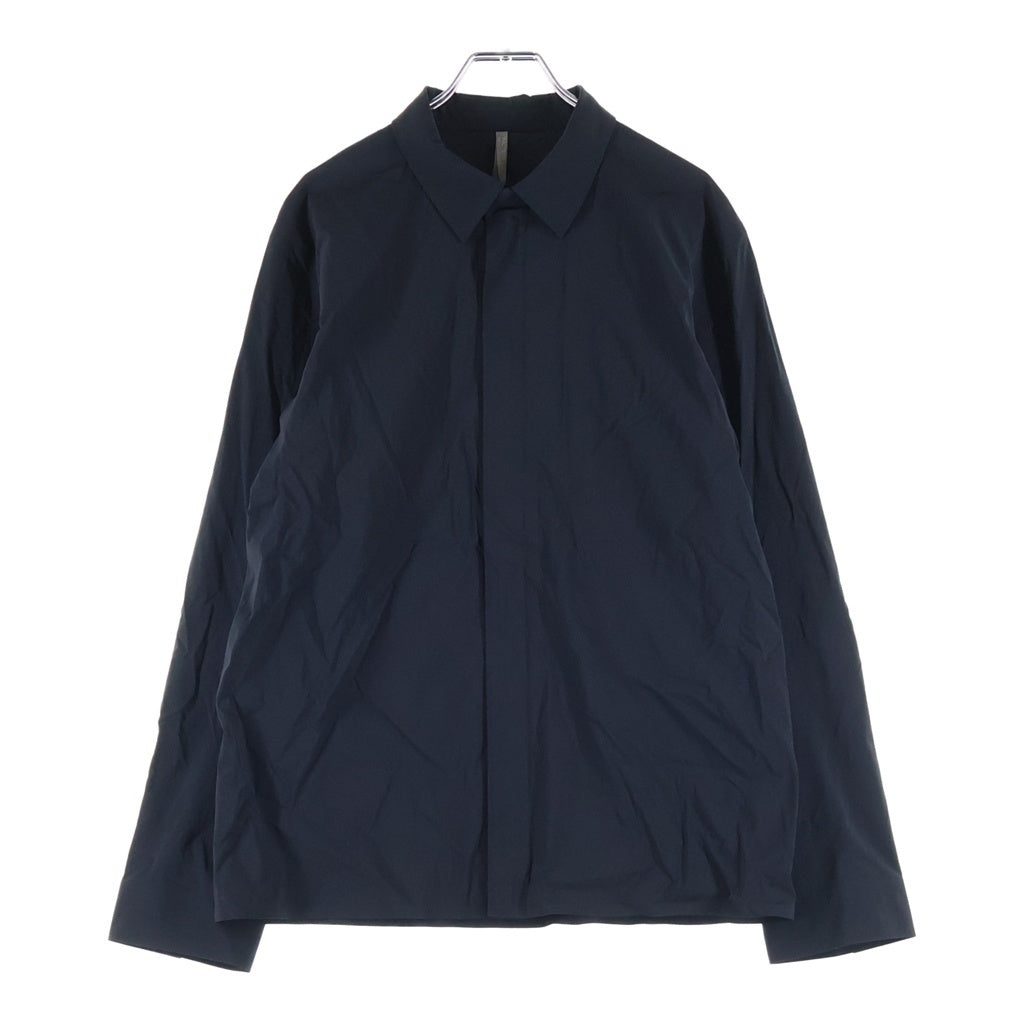 ARC'TERYX(アークテリクス) 25AW METRY LS SHIRT メトリー ロングスリーブ ナイロンシャツ ブラック X000009122