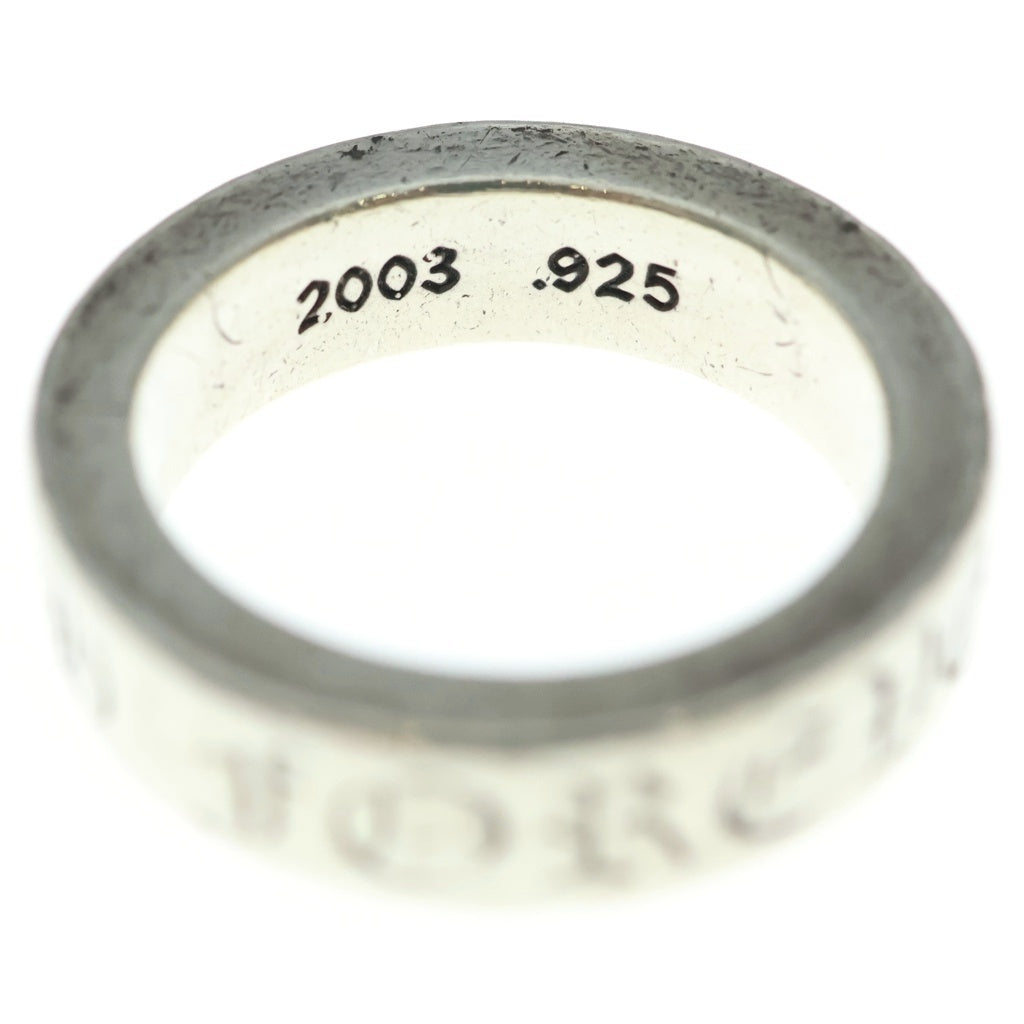 CHROME HEARTS(クロムハーツ) 6mm SPACER FOREVER 6mmスペーサーリング フォーエバーシルバーBCA337