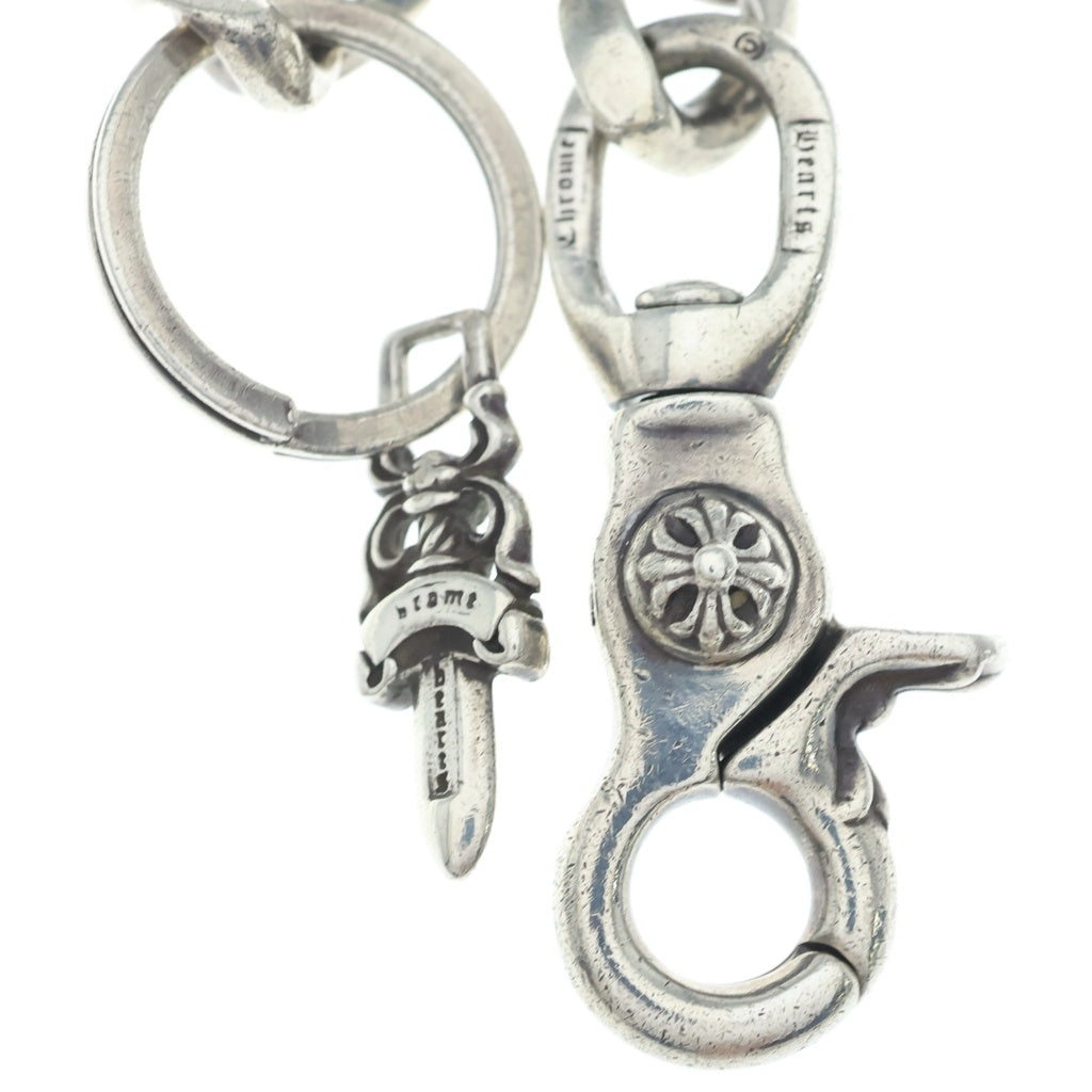 CHROME HEARTS(クロムハーツ) CLP CHN CLASSIC-L/ロングクラシックリンク キーチェーン シルバー BCA069