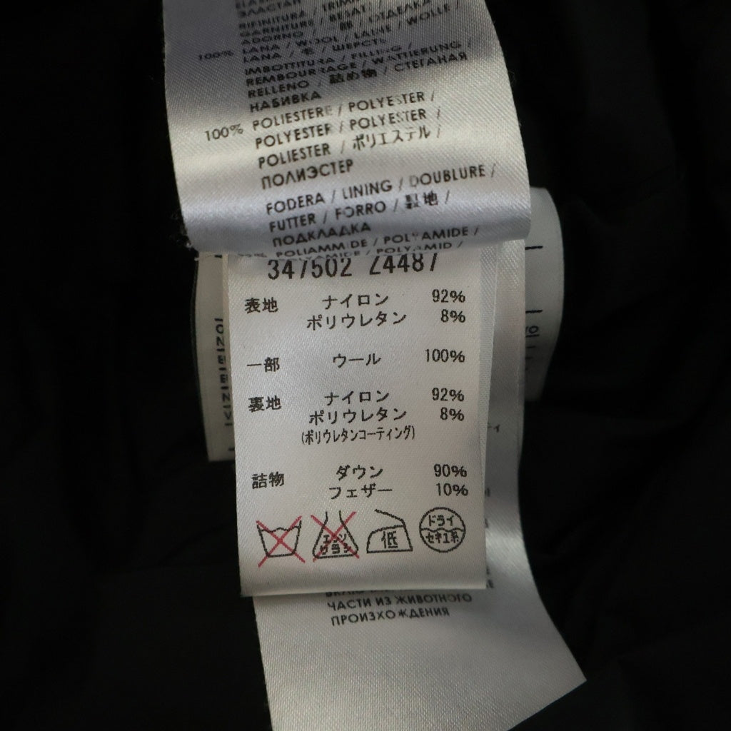 GUCCI(グッチ) マルチポケット ナイロン ダウンジャケット ブラック 347502 Z4487