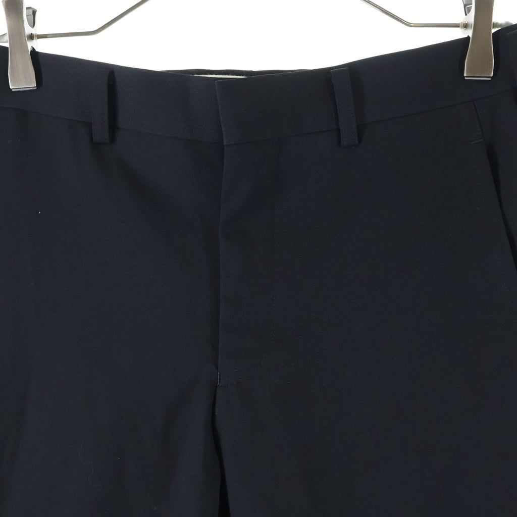 COMME des GARCONS(コムデギャルソン) 26SS SAMPLE サンプル 裾変形デザイン スラックスパンツ ブラック GQ-P011-051 レディース