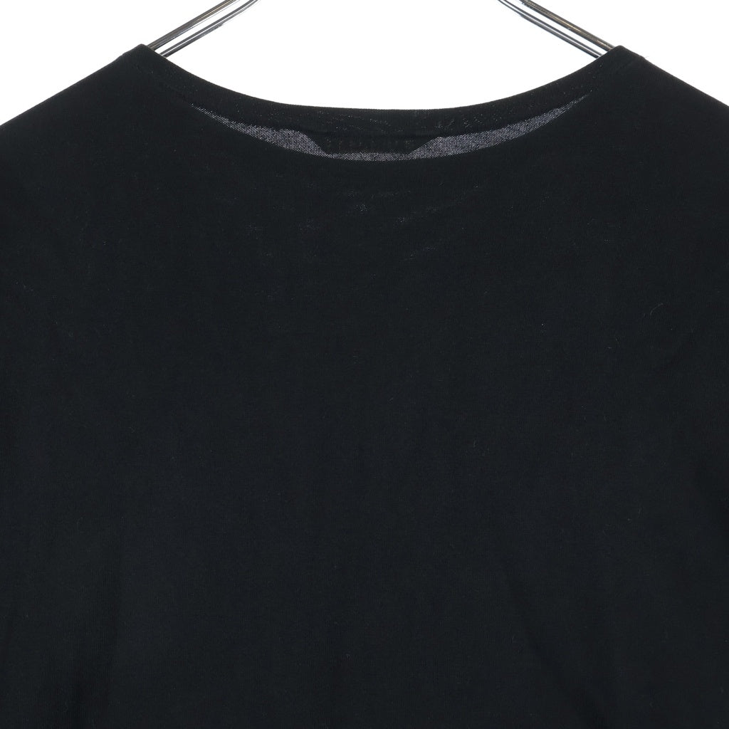 AURALEE(オーラリー) 25SS LUSTER PLAITING BOAT NECK TEE ラスタープレイティング ボートネック半袖Tシャツ カットソー ブラック A00P04GT