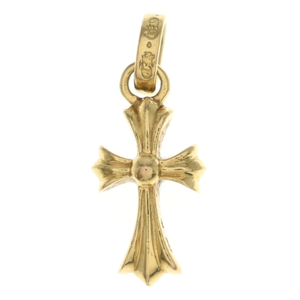 CHROME HEARTS(クロムハーツ) 22K CRS BBYFAT ベイビーファットクロス ペンダントトップ ゴールド BCA037