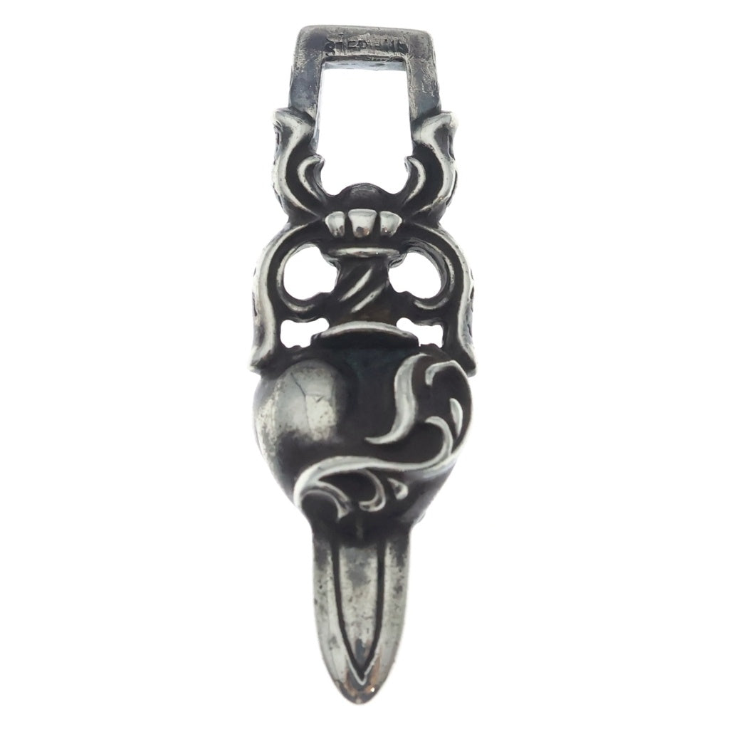 CHROME HEARTS(クロムハーツ) DAGGER HEART ダガーハート ペンダントトップ シルバー BCA243
