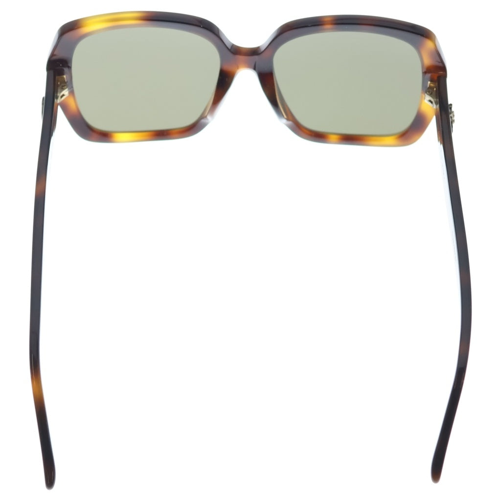 GUCCI(グッチ) インターロッキングG スクエア セルフレーム サングラス 眼鏡 アイウェア ブラウン GG0096SA