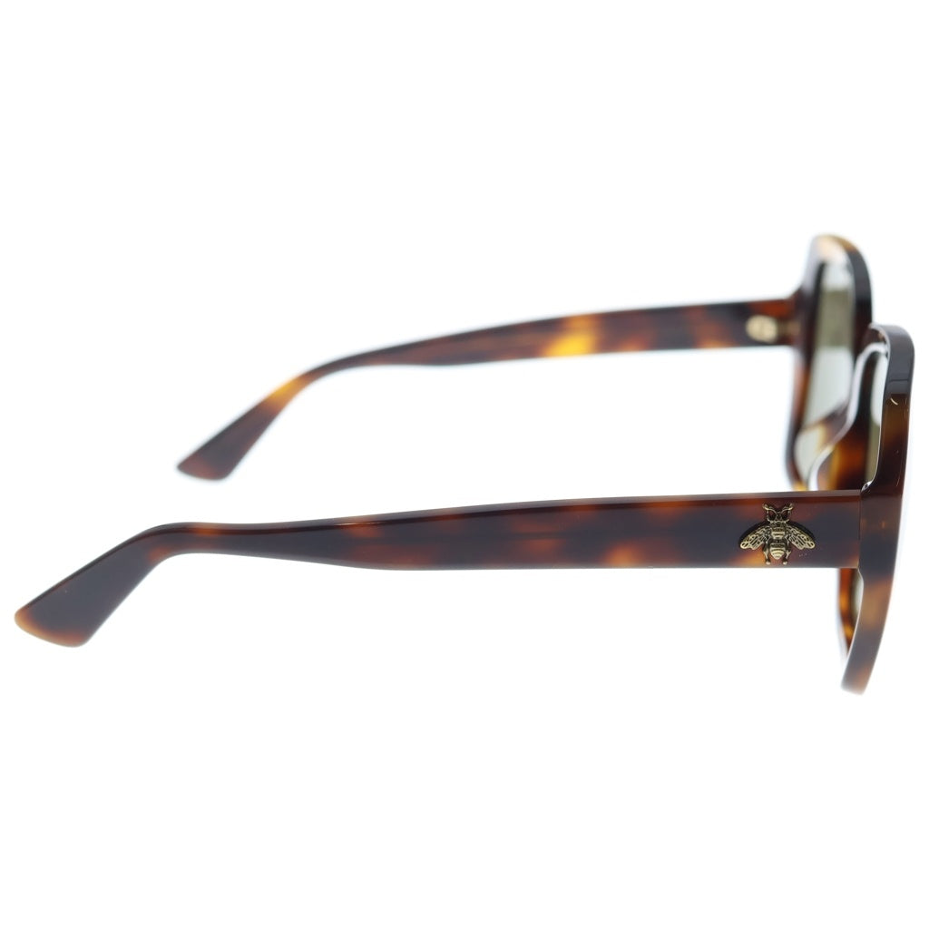 GUCCI(グッチ) インターロッキングG スクエア セルフレーム サングラス 眼鏡 アイウェア ブラウン GG0096SA
